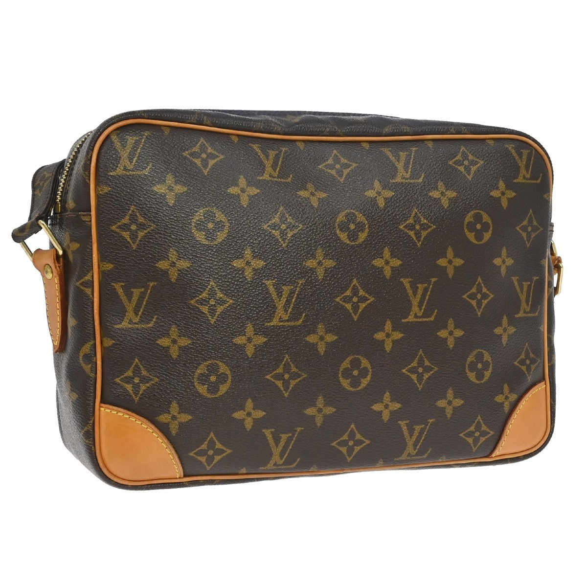 Louis Vuitton Nil Messenger Bag Monogram Canvas Brown Canvas Shoulder Bag Bag (Authentic Pre-Loved)
