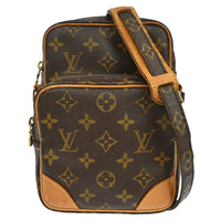 Louis Vuitton Amazone Bag Monogram Canvas Brown Canvas Shoulder Bag Bag (Authentic Pre-Loved)
