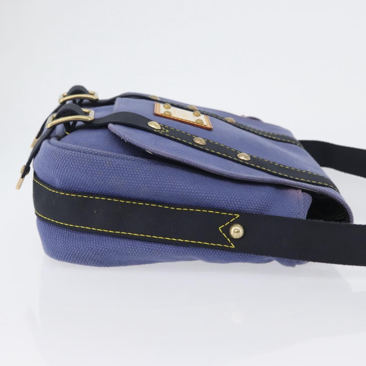 Louis Vuitton Antigua Besace Messenger Bag Canvas Blue Canvas Shoulder Bag Bag (Authentic Pre-Loved)