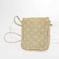 Louis Vuitton Cancun Pochette Monogram Mini Canvas Beige Canvas Clutche & Pouche Bag (Authentic Pre-Loved)