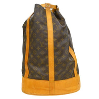 Louis Vuitton Louis Vuitton Randonnee Backpack Monogram Canvas Brown Canvas Backpack Bag (Pre-Loved)