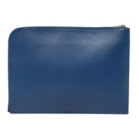 Louis Vuitton Pochette Jour Epi Leather Blue Leather Clutche & Pouche Bag (Authentic Pre-Loved)