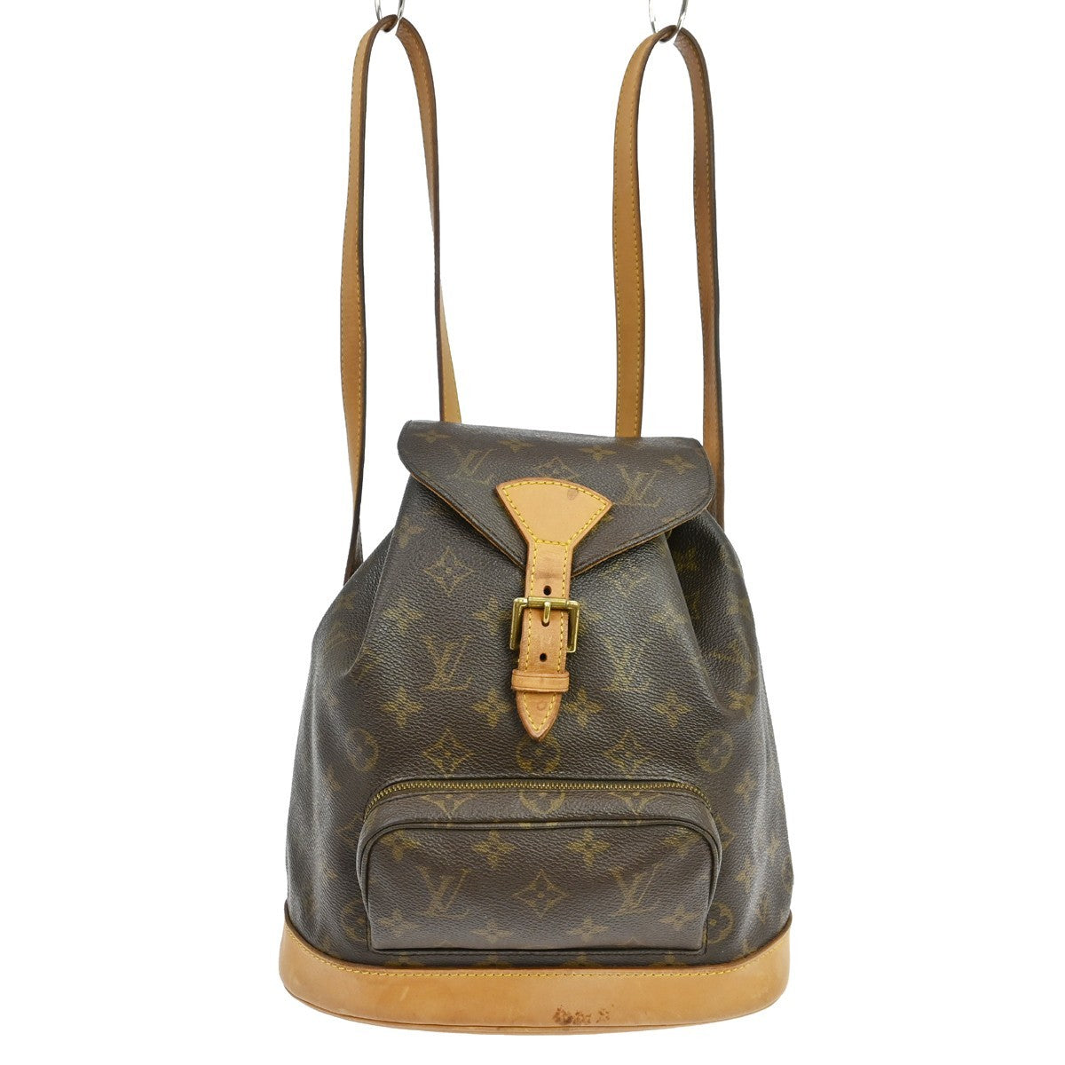 Louis Vuitton Louis Vuitton Vintage Montsouris Backpack Monogram Canvas Brown Canvas Backpack Bag (Pre-Loved)