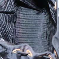 Prada Flap Drawstring Backpack Tessuto Black Nylon Backpack Bag (Authentic Pre-Loved)