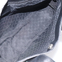 Gucci Vintage Tote Canvas Black Canvas Tote Bag Bag (Pre-Loved)