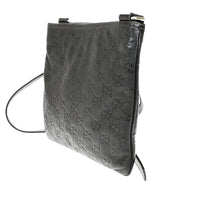 Gucci Guccissima Shoulder Bag Brown Leather Shoulder Bag Bag (Pre-Loved)