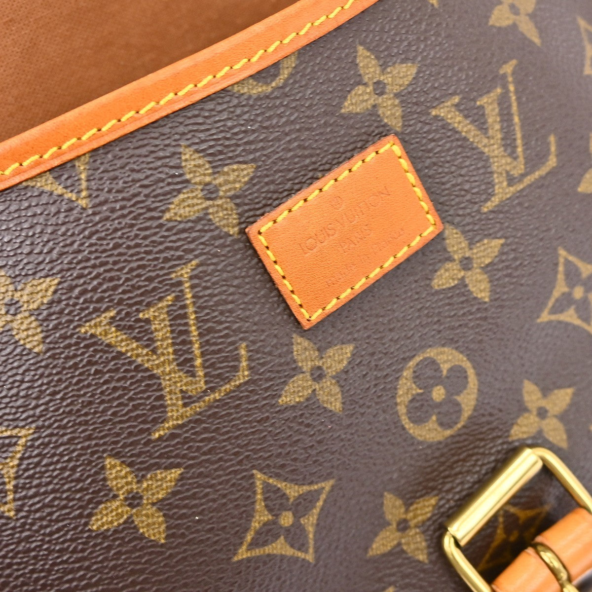 Louis Vuitton Louis Vuitton Saumur Handbag Monogram Canvas Brown Canvas Shoulder Bag Bag (Pre-Loved)
