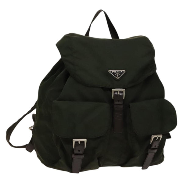 Prada Vela Double Front Pocket Backpack Tessuto With  display picture 2