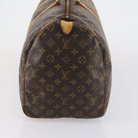 Louis Vuitton Keepall Bag Monogram Canvas Brown Canvas Travel Bag Bag (Pre-Loved)