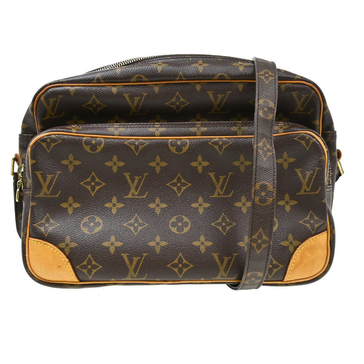 Louis Vuitton Louis Vuitton Nil Messenger Bag Monogram Canvas Brown Canvas Shoulder Bag Bag (Authentic Pre-Loved)