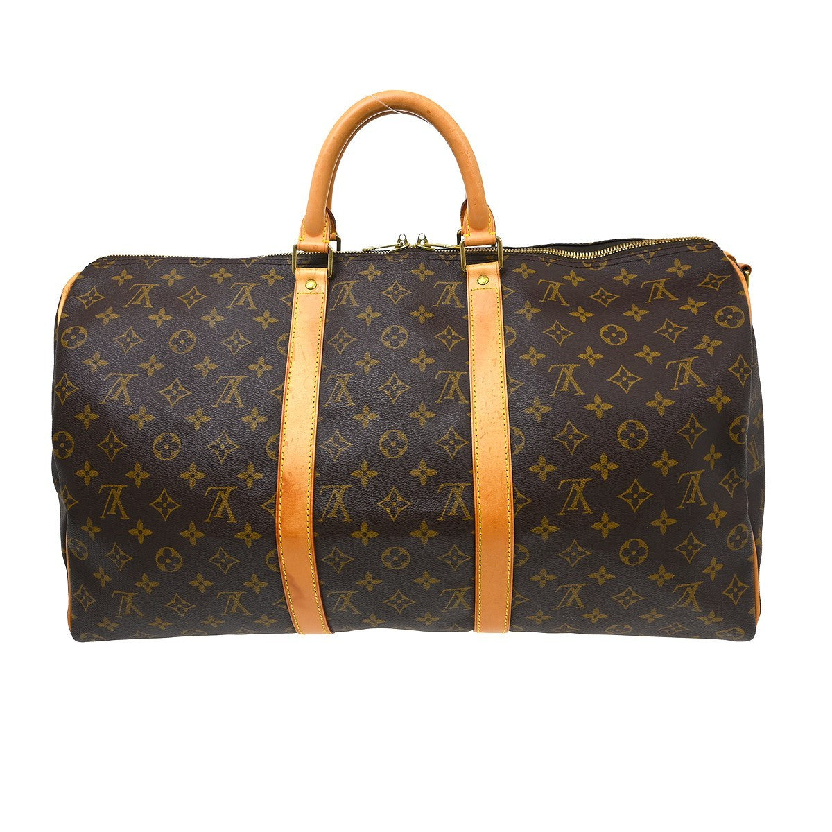Louis Vuitton Louis Vuitton Keepall Bandouliere Bag Monogram Canvas Brown Canvas Travel Bag Bag (Authentic Pre-Loved)