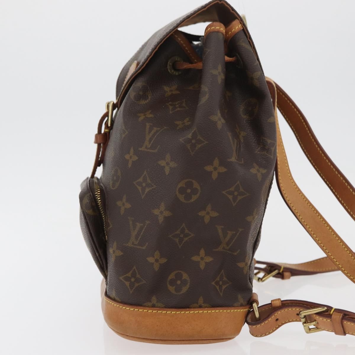 cheap authentic louis vuitton backpacks Louis Vuitton Vintage Montsouris Backpack Monogram Canvas Brown Canvas –  Bluefly