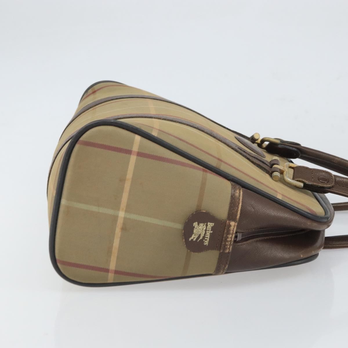 Burberry Nova Handbag Canvas Beige Canvas Handbag (Authentic Pre-Loved)