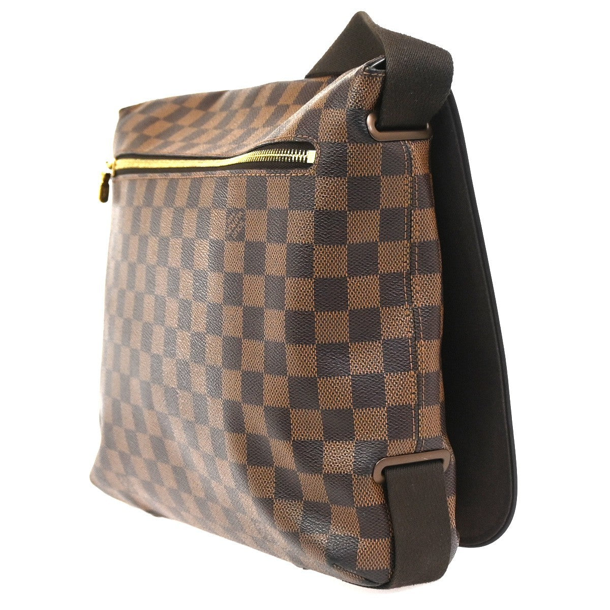 Louis Vuitton Brooklyn Handbag Damier Brown Canvas Shoulder Bag Bag (Authentic Pre-Loved)