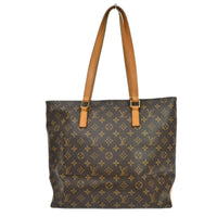 Louis Vuitton Louis Vuitton Cabas Mezzo Monogram Canvas Brown Canvas Tote Bag Bag (Pre-Loved)
