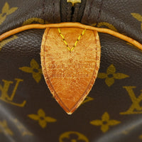 Louis Vuitton Keepall Bag Monogram Canvas Brown Canvas Travel Bag Bag (Authentic Pre-Loved)