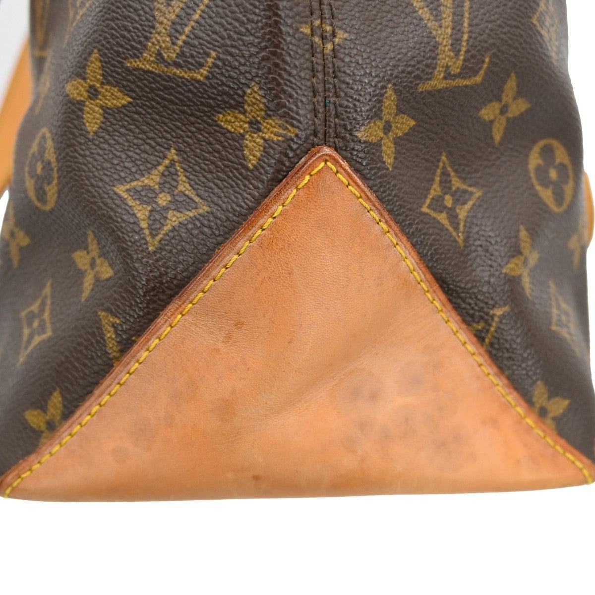 Louis Vuitton Louis Vuitton Cabas Mezzo Monogram Canvas Brown Canvas Tote Bag Bag (Authentic Pre-Loved)