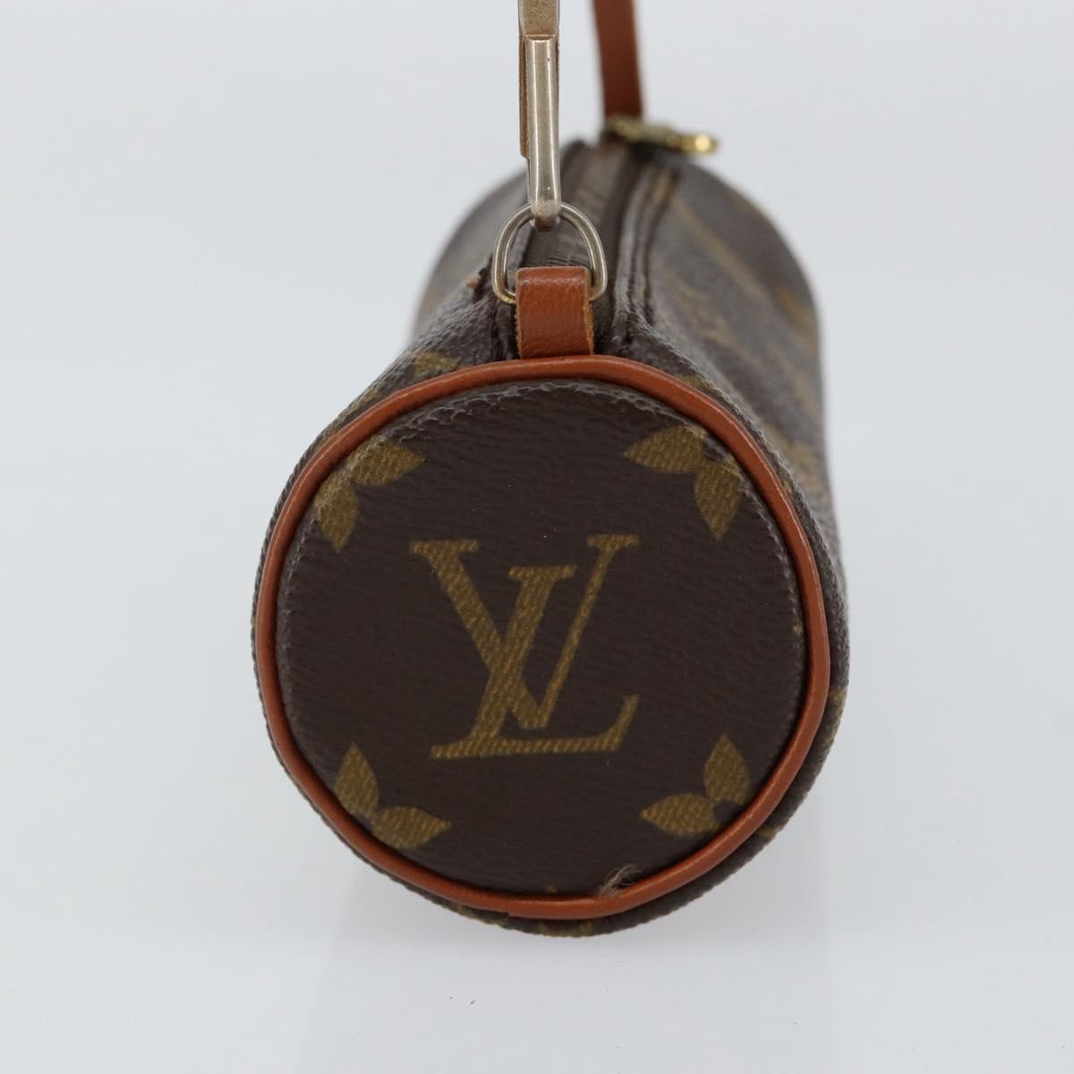Louis Vuitton Papillon Pochette Monogram Canvas Brown Canvas Clutche & Pouche Bag (Authentic Pre-Loved)