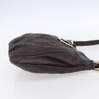 Gucci D Ring Messenger Bag Guccissima Leather Burgundy Leather Shoulder Bag Bag (Authentic Pre-Loved)
