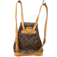 Louis Vuitton Louis Vuitton Vintage Montsouris Backpack Monogram Canvas Brown Canvas Backpack Bag (Pre-Loved)