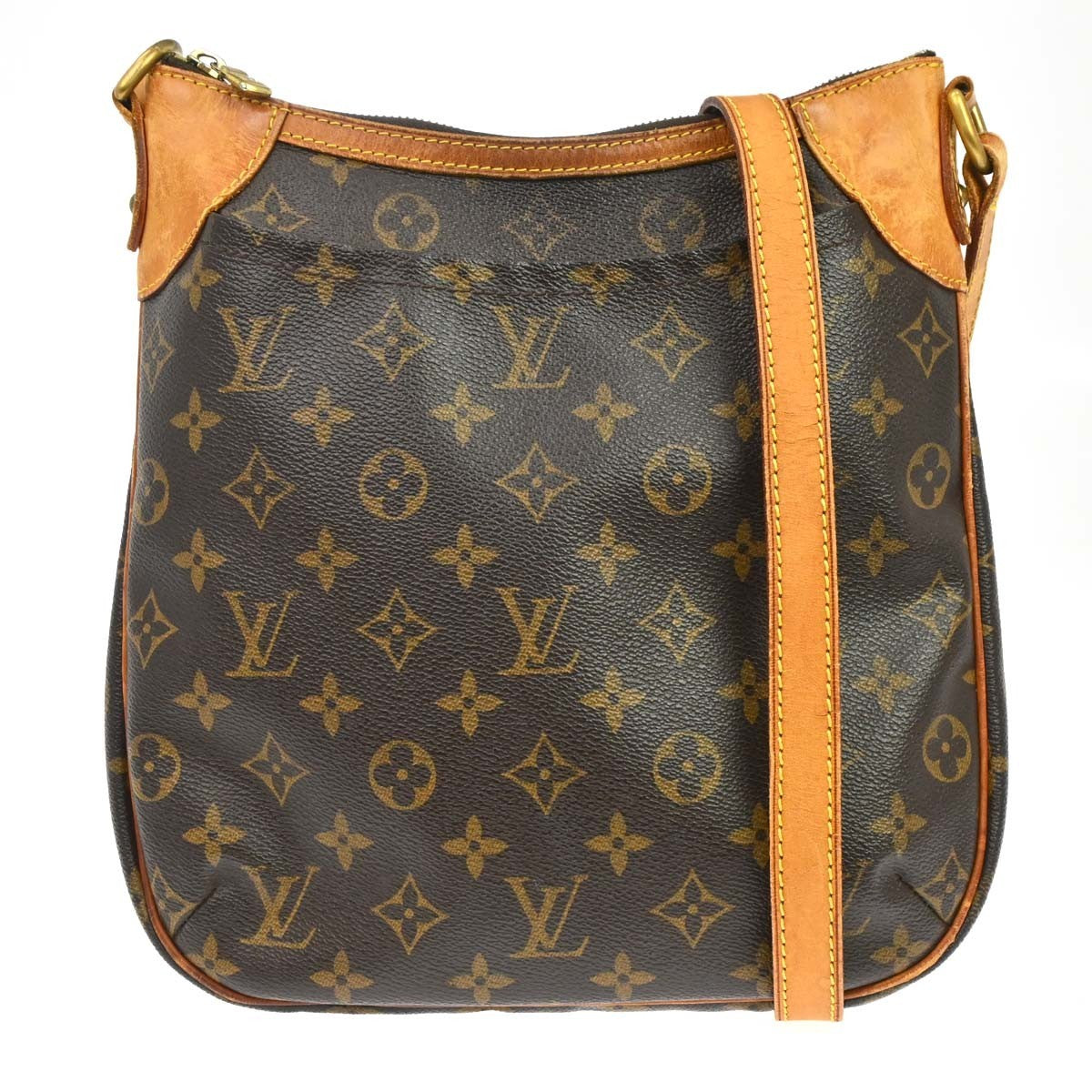 Louis Vuitton Odeon Handbag Monogram Canvas Brown Canvas Crossbody Bag Bag (Authentic Pre-Loved)