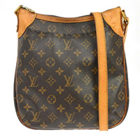 Louis Vuitton Odeon Handbag Monogram Canvas Brown Canvas Crossbody Bag Bag (Authentic Pre-Loved)
