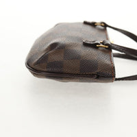 Louis Vuitton Manosque Pochette Damier Brown Canvas Clutche & Pouche Bag (Authentic Pre-Loved)
