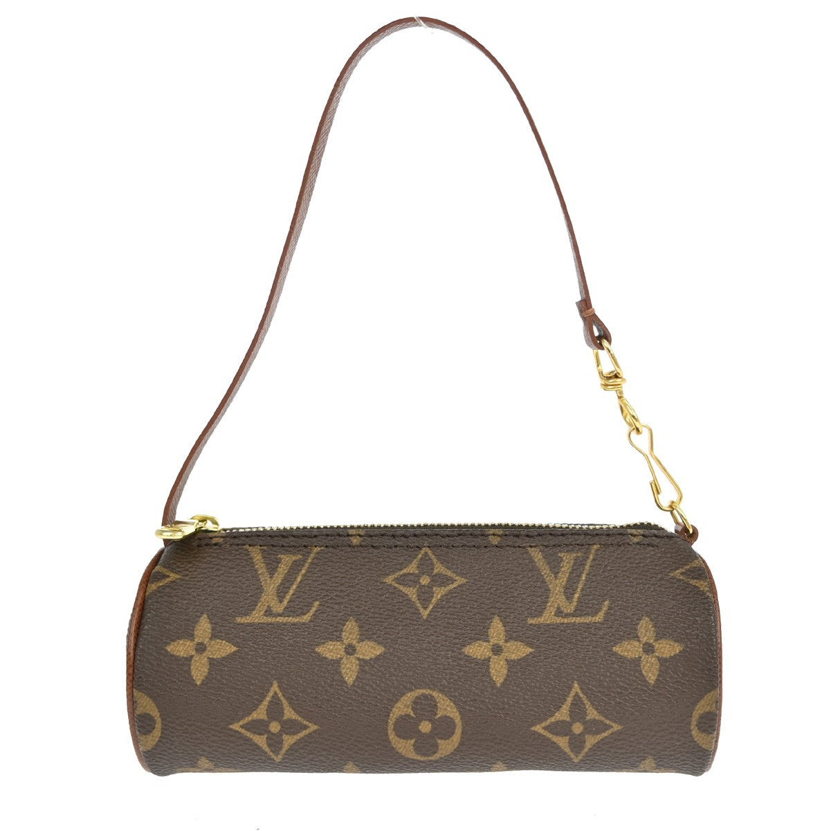 Louis Vuitton Papillon Pochette Monogram Canvas Brown Canvas Clutche & Pouche Bag (Pre-Loved)