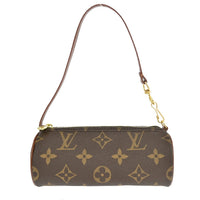 Louis Vuitton Papillon Pochette Monogram Canvas Brown Canvas Clutche & Pouche Bag (Pre-Loved)