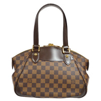 Louis Vuitton Verona Handbag Damier Brown Canvas Shoulder Bag Bag (Pre-Loved)