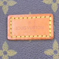 Louis Vuitton Saumur Handbag Monogram Canvas Brown Canvas Travel Bag Bag (Authentic Pre-Loved)