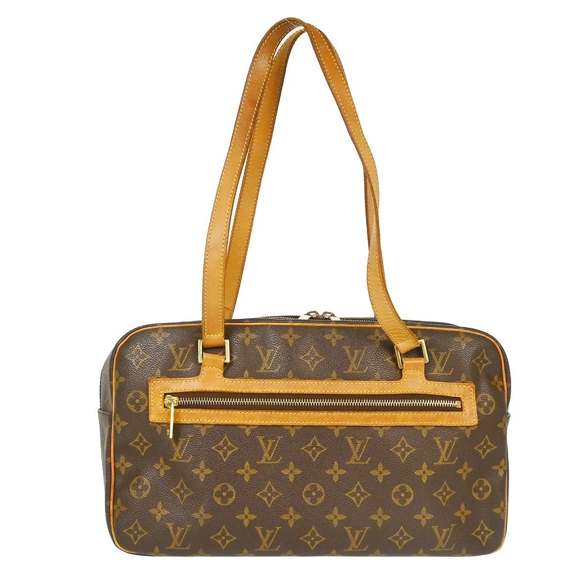 Louis Vuitton Louis Vuitton Cite Handbag Monogram Canvas Brown Canvas Shoulder Bag Bag (Pre-Loved)