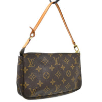 Louis Vuitton Pochette Accessoires Nm Monogram Canvas Brown Canvas Clutche & Pouche Bag (Authentic Pre-Loved)