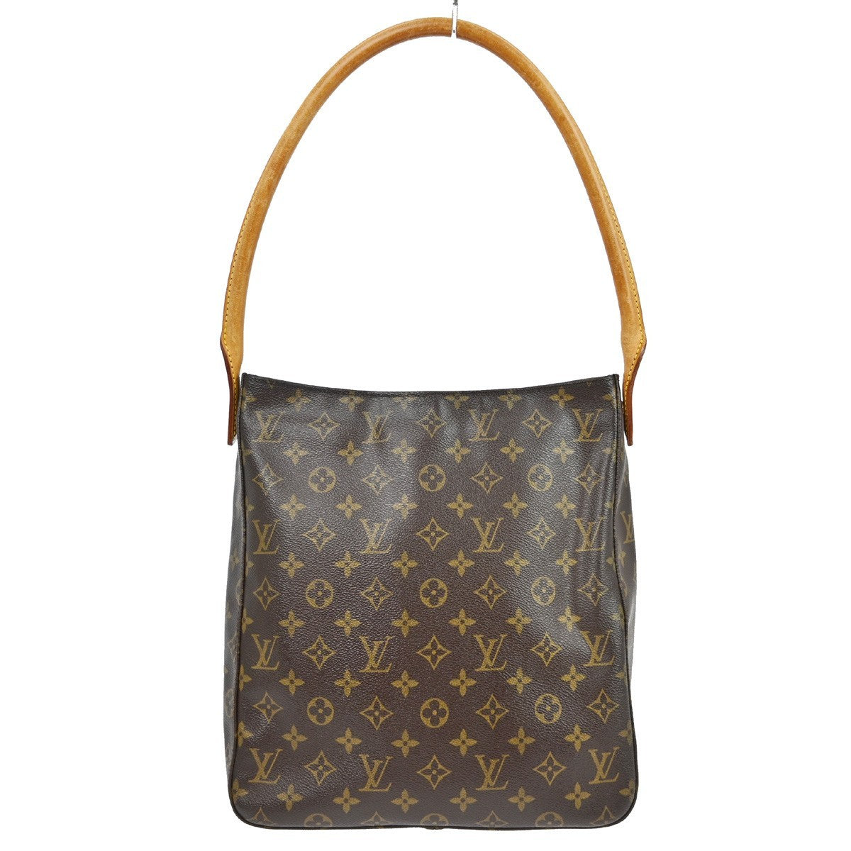Louis Vuitton Monogram Looping Handbag Monogram Canvas Brown Canvas Shoulder Bag Bag (Pre-Loved)