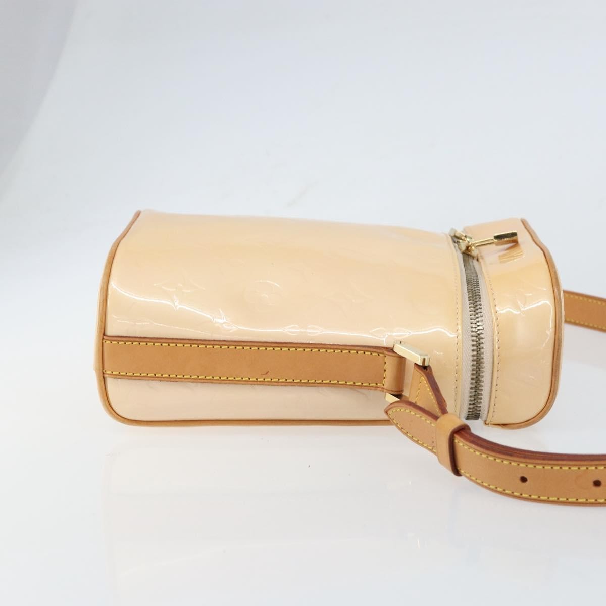 Louis Vuitton Sullivan Handbag Monogram Vernis Pink Patent_Leather Shoulder Bag Bag (Pre-Loved)