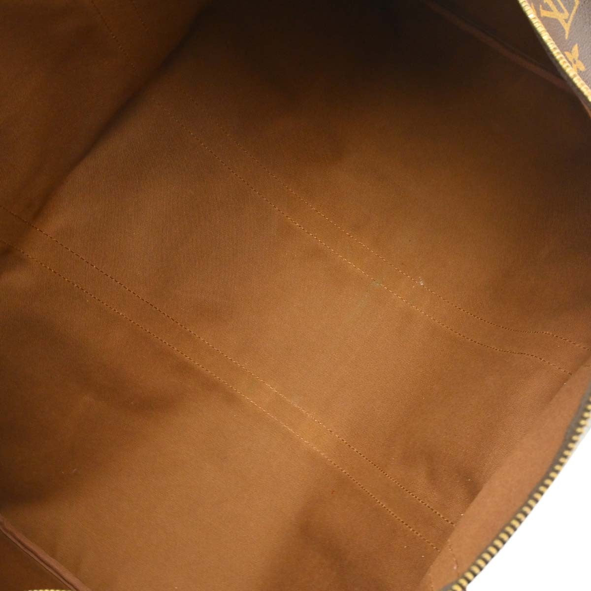 Louis Vuitton Keepall Bag Monogram Canvas Brown Canvas Travel Bag Bag (Pre-Loved)