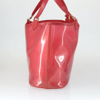 Louis Vuitton Plage Lagoon Bay Handbag Vinyl Epi Leather Red Plastic Tote Bag Bag (Authentic Pre-Loved)