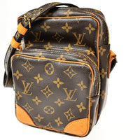 Louis Vuitton Amazone Bag Monogram Canvas Brown Canvas Shoulder Bag Bag (Authentic Pre-Loved)