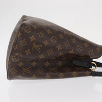 Louis Vuitton Neonoe Handbag Monogram Canvas Black Canvas Shoulder Bag Bag (Authentic Pre-Loved)
