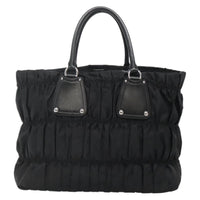 Prada Gaufre Tote Tessuto Black Nylon Bag (Authentic Pre-Loved)