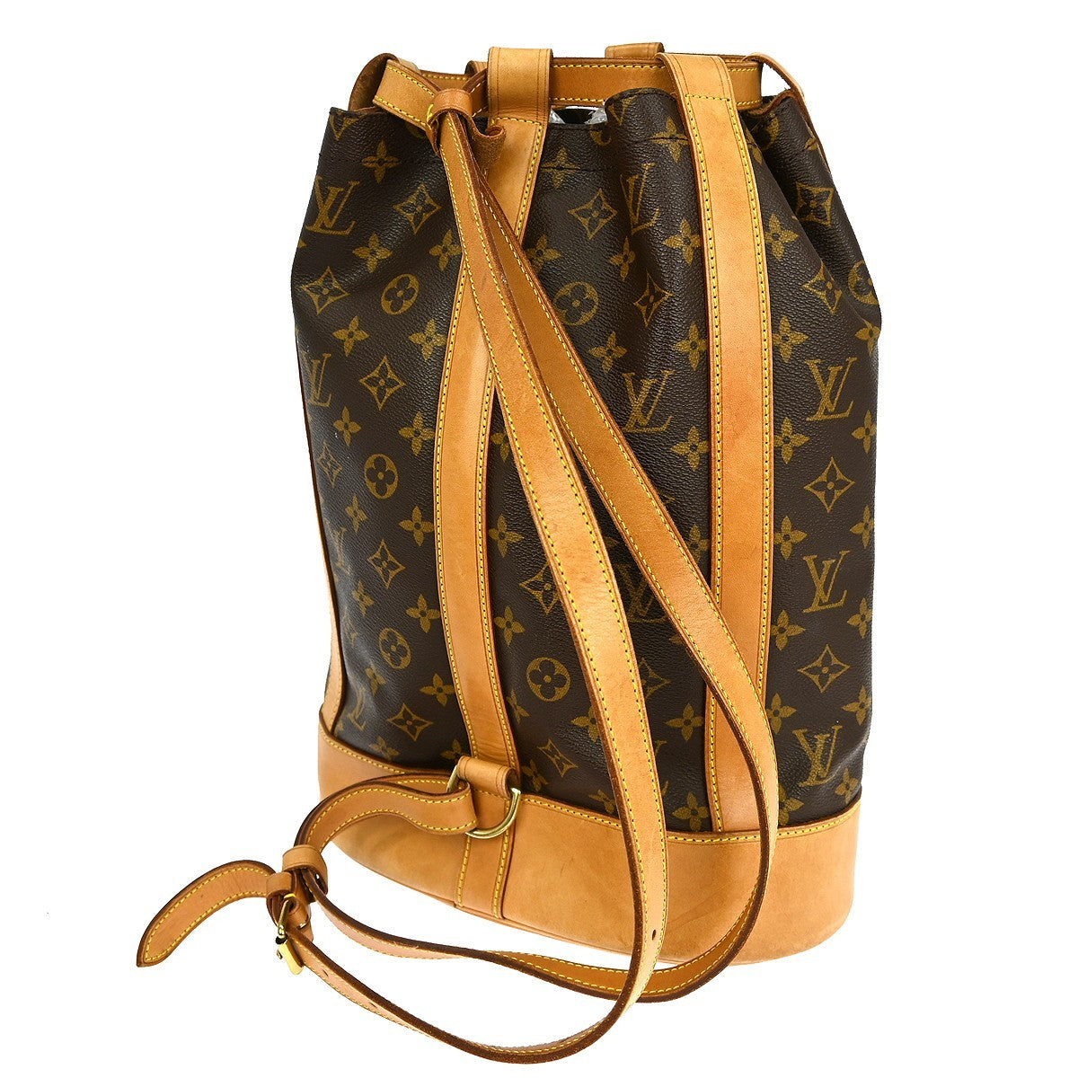 Louis Vuitton Louis Vuitton Randonnee Backpack Monogram Canvas Brown Canvas Backpack Bag (Pre-Loved)