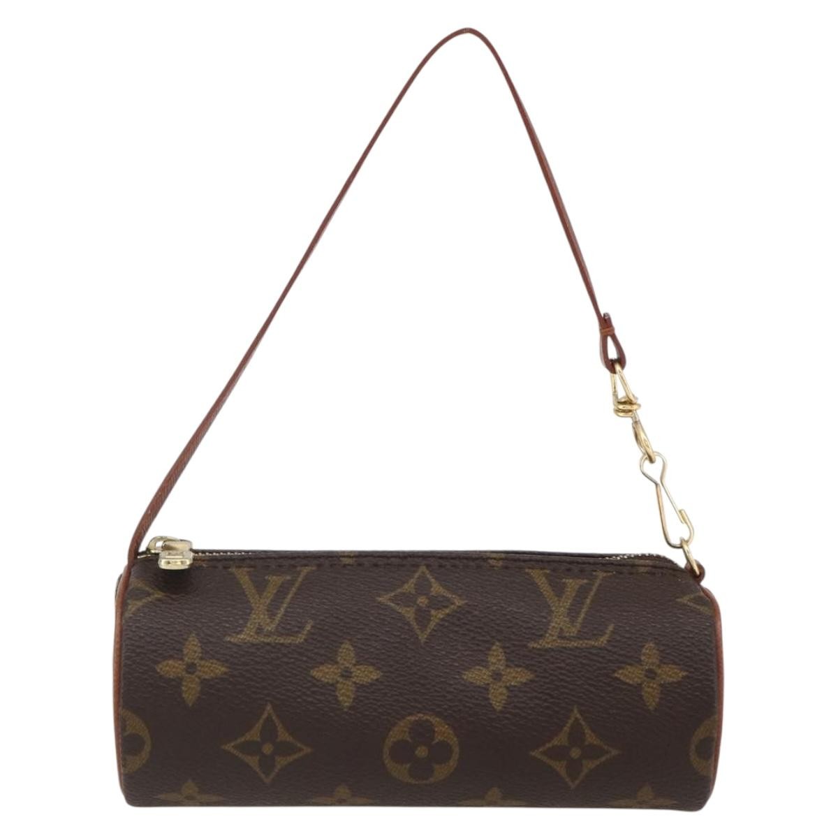 Louis Vuitton Papillon Pochette Monogram Canvas Brown Canvas Clutche & Pouche Bag (Pre-Loved)