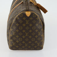 Louis Vuitton Louis Vuitton Keepall Bag Monogram Canvas Brown Canvas Travel Bag Bag (Pre-Loved)