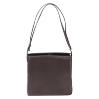 Gucci Vintage Shoulder Bag Leather Brown Leather Shoulder Bag Bag (Pre-Loved)