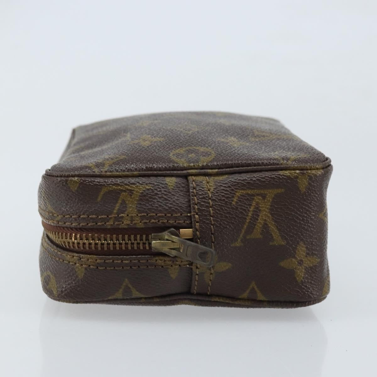 Louis Vuitton Trousse Toilette Monogram Canvas Brown Canvas Clutche & Pouche Bag (Authentic Pre-Loved)