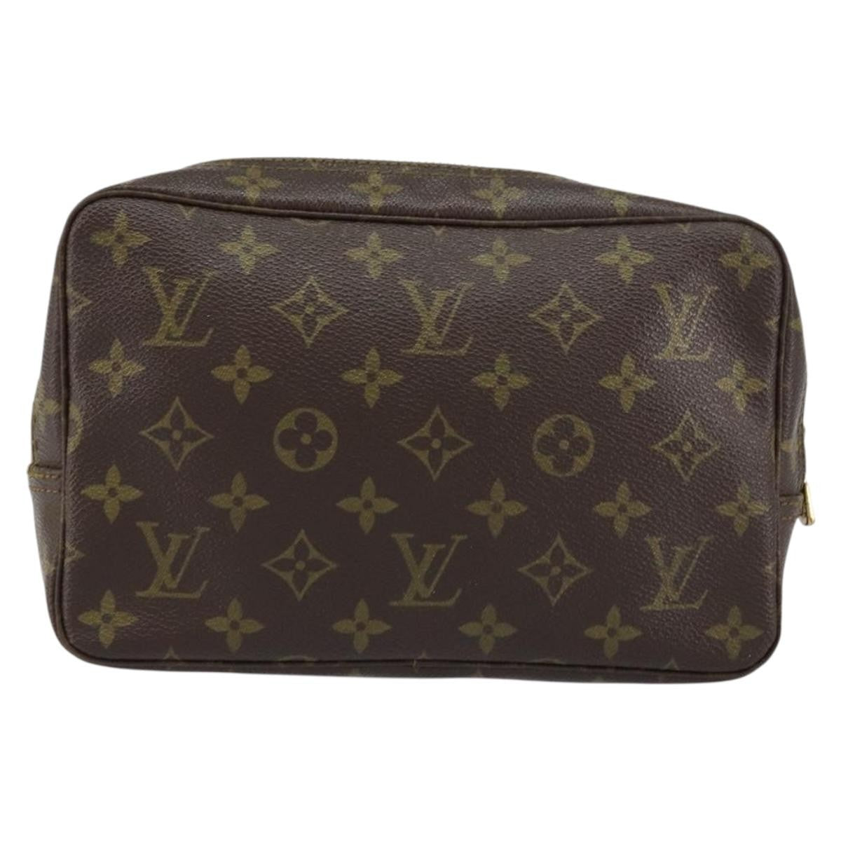 Louis Vuitton Trousse Toilette Monogram Canvas Brown Canvas Clutche & Pouche Bag (Authentic Pre-Loved)