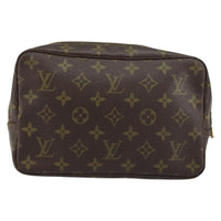 Louis Vuitton Trousse Toilette Monogram Canvas Brown Canvas Clutche & Pouche Bag (Authentic Pre-Loved)