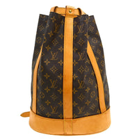 Louis Vuitton Louis Vuitton Randonnee Backpack Monogram Canvas Brown Canvas Shoulder Bag Bag (Pre-Loved)