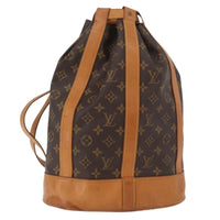 Louis Vuitton Randonnee Backpack Monogram Canvas Brown Canvas Shoulder Bag Bag (Authentic Pre-Loved)
