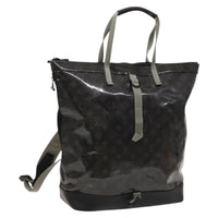 Louis Vuitton Zipped Tote Limited Edition Monogram Eclipse Glaze Canvas Black Canvas Backpack Bag (Authentic Pre-Loved)